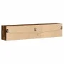 Mueble de TV de pared con LED roble ahumado 180x31x38 cm de , Muebles TV - Ref: Foro24-3307951, Precio: 129,23 €, Descuento: %