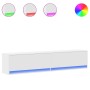 Mueble de TV de pared con LED blanco 180x31x38 cm de , Muebles TV - Ref: Foro24-3307947, Precio: 158,62 €, Descuento: %