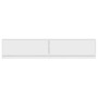 Mueble de TV de pared con LED blanco 180x31x38 cm de , Muebles TV - Ref: Foro24-3307947, Precio: 158,62 €, Descuento: %