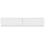Mueble de TV de pared con LED blanco 180x31x38 cm de , Muebles TV - Ref: Foro24-3307947, Precio: 150,97 €, Descuento: %