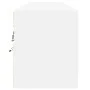 Mueble de TV de pared con LED blanco 180x31x38 cm de , Muebles TV - Ref: Foro24-3307947, Precio: 150,97 €, Descuento: %