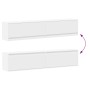 Mueble de TV de pared con LED blanco 180x31x38 cm de , Muebles TV - Ref: Foro24-3307947, Precio: 158,62 €, Descuento: %