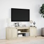 TV-Schrank aus Eichenholz in Sonoma-Optik mit den Maßen 139,5x34x50 cm. von , TV-Möbel - Ref: Foro24-852196, Preis: 100,19 €,...