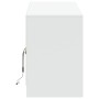 TV-Möbel mit LED-Beleuchtung aus weißem Ingenieurholz 139,5x34x50 cm von , TV-Möbel - Ref: Foro24-852194, Preis: 100,88 €, Ra...
