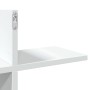 Wandregal aus weißem Ingenieurholz 124,5x18x60,5 cm von , Regale und Regale - Ref: Foro24-853263, Preis: 32,60 €, Rabatt: %