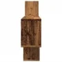 Aged engineered wood wall shelf 167.5x18x68 cm by , Shelves and shelves - Ref: Foro24-853324, Price: 45,53 €, Discount: %