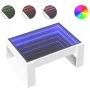 Mitteltisch mit Infinity LED weiß 70x53x30 cm von , Couchtisch - Ref: Foro24-847630, Preis: 84,23 €, Rabatt: %