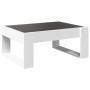 Mitteltisch mit Infinity LED weiß 70x53x30 cm von , Couchtisch - Ref: Foro24-847630, Preis: 85,17 €, Rabatt: %