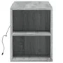 TV-Wandmöbel mit LED-Lichtern in Sonoma-Grau 135x31x39,5 cm. von , TV-Möbel - Ref: Foro24-852388, Preis: 82,98 €, Rabatt: %