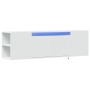 Mueble de TV de pared con luces LED blanco 135x31x39,5 cm de , Muebles TV - Ref: Foro24-852383, Precio: 78,66 €, Descuento: %