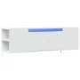 Wall-mounted TV stand with LED lights white 135x31x39.5 cm by , TV Furniture - Ref: Foro24-852383, Price: 77,75 €, Discount: %