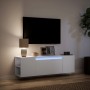 Mueble de TV de pared con luces LED blanco 135x31x39,5 cm de , Muebles TV - Ref: Foro24-852383, Precio: 78,66 €, Descuento: %