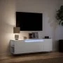 Wand-TV-Möbel mit LED-Lichtern in Weiß 135x31x39,5 cm von , TV-Möbel - Ref: Foro24-852383, Preis: 77,75 €, Rabatt: %