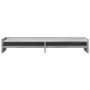 Wooden screen support, Sonoma gray engineering, 100x24x16 cm by , Computer bases and risers - Ref: Foro24-854729, Price: 34,6...