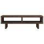 Brown oak wood engineering screen stand 50x27x15 cm by , Computer bases and risers - Ref: Foro24-854748, Price: 23,93 €, Disc...
