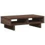 Brown oak wood engineering screen stand 50x27x15 cm by , Computer bases and risers - Ref: Foro24-854748, Price: 23,93 €, Disc...