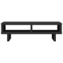 Engineered wood black monitor stand 50x27x15 cm by , Computer bases and risers - Ref: Foro24-854743, Price: 24,79 €, Discount: %