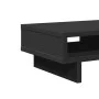 Engineered wood black monitor stand 50x27x15 cm by , Computer bases and risers - Ref: Foro24-854743, Price: 26,17 €, Discount: %