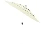 3-stufiger Sonnenschirm mit sandfarbenem Aluminiummast 2,5 m von vidaXL, Sonnenschirme - Ref: Foro24-313860, Preis: 58,16 €, ...