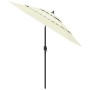 3-tier parasol with sand aluminum pole 2.5 m by vidaXL, Umbrellas - Ref: Foro24-313860, Price: 59,05 €, Discount: %