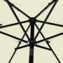 3-tier parasol with sand aluminum pole 2.5 m by vidaXL, Umbrellas - Ref: Foro24-313860, Price: 59,05 €, Discount: %