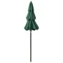 3-stöckiger Regenschirm mit grüner Aluminiumstange 2 m von vidaXL, Sonnenschirme - Ref: Foro24-313853, Preis: 59,51 €, Rabatt: %