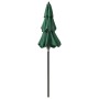 3-stöckiger Regenschirm mit grüner Aluminiumstange 2 m von vidaXL, Sonnenschirme - Ref: Foro24-313853, Preis: 61,53 €, Rabatt: %