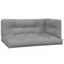 Garden pallet sofa set with 2 acacia wood cushions. by , Outdoor sofas - Ref: Foro24-3324818, Price: 285,20 €, Discount: %
