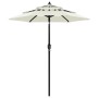 3-tier parasol with sand aluminum pole 2 m by vidaXL, Umbrellas - Ref: Foro24-313852, Price: 63,77 €, Discount: %