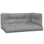 Ecksofa aus Paletten für den Garten mit Akazienholz-Kissen. von , Outdoor-Sofas - Ref: Foro24-3324788, Preis: 257,80 €, Rabat...