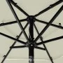 Sombrilla de 3 niveles con poste de aluminio arena 2 m de vidaXL, Sombrillas - Ref: Foro24-313852, Precio: 62,71 €, Descuento: %