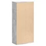 Estantería de madera de ingeniería gris hormigón 50x25x105 cm de , Librerías y estanterías - Ref: Foro24-852792, Precio: 55,1...