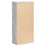 Regal graue Holzregal 50x25x105 cm von , Bücherregale und Regale - Ref: Foro24-852792, Preis: 55,85 €, Rabatt: %