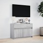 TV-Möbel mit LED-Beleuchtung aus grauem Sonoma-Ingenieurholz, 91x34x61 cm. von , TV-Möbel - Ref: Foro24-852185, Preis: 102,11...