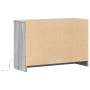 TV-Möbel mit LED-Beleuchtung aus grauem Sonoma-Ingenieurholz, 91x34x61 cm. von , TV-Möbel - Ref: Foro24-852185, Preis: 102,11...