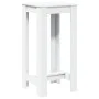 Mesa alta de bar madera de ingeniería blanca 51x50x103,5 cm by , Kitchen and dining tables - Ref: Foro24-854400, Price: 59,00...