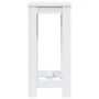 Mesa alta de bar madera de ingeniería blanca 51x50x103,5 cm by , Kitchen and dining tables - Ref: Foro24-854400, Price: 59,00...