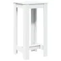 Mesa alta de bar madera de ingeniería blanca 51x50x103,5 cm by , Kitchen and dining tables - Ref: Foro24-854400, Price: 59,00...