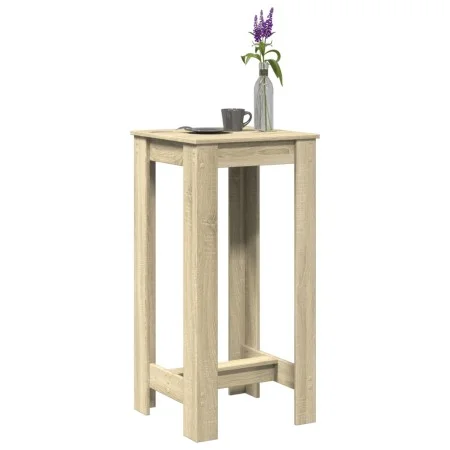 Mesa alta de bar madera ingeniería roble Sonoma 51x50x103,5 cm by , Kitchen and dining tables - Ref: Foro24-854402, Price: 56...