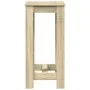 Mesa alta de bar madera ingeniería roble Sonoma 51x50x103,5 cm by , Kitchen and dining tables - Ref: Foro24-854402, Price: 56...