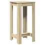 Mesa alta de bar madera ingeniería roble Sonoma 51x50x103,5 cm by , Kitchen and dining tables - Ref: Foro24-854402, Price: 53...