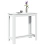 Hoher Barhockertisch aus weißem Ingenieurholz 102x50x103,5 cm. von , Küchen- und Esstische - Ref: Foro24-854409, Preis: 71,85...