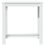 Hoher Barhockertisch aus weißem Ingenieurholz 102x50x103,5 cm. von , Küchen- und Esstische - Ref: Foro24-854409, Preis: 71,85...
