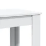 Mesa alta de bar madera ingeniería blanca 102x50x103,5 cm by , Kitchen and dining tables - Ref: Foro24-854409, Price: 73,56 €...