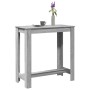 Mesa alta de bar madera ingeniería gris Sonoma 102x50x103,5 cm by , Kitchen and dining tables - Ref: Foro24-854414, Price: 74...