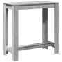 Hoher Barhockertisch aus grauem Sonoma-Ingenieurholz 102x50x103,5 cm. von , Küchen- und Esstische - Ref: Foro24-854414, Preis...