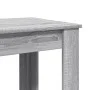 Hoher Barhockertisch aus grauem Sonoma-Ingenieurholz 102x50x103,5 cm. von , Küchen- und Esstische - Ref: Foro24-854414, Preis...