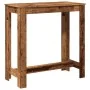 Hocher Barhockertisch aus gealtertem Ingenieurholz 102x50x103,5 cm von , Küchen- und Esstische - Ref: Foro24-854416, Preis: 7...