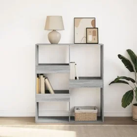 Estantería/divisor de espacios gris Sonoma 100x33x115 cm by , Bookcases and shelves - Ref: Foro24-854513, Price: 54,62 €, Dis...