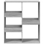Estantería/divisor de espacios gris Sonoma 100x33x115 cm by , Bookcases and shelves - Ref: Foro24-854513, Price: 55,07 €, Dis...